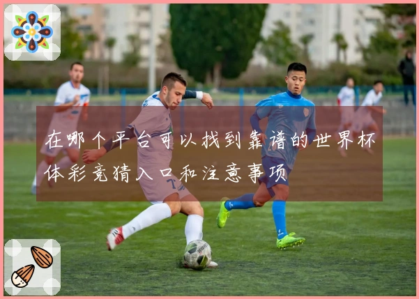 在哪个平台可以找到靠谱的世界杯体彩竞猜入口和注意事项