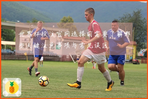 世界杯投注官网选择前需要了解哪些关键注意事项与常见误区